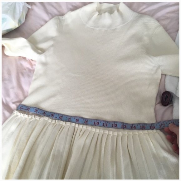 Ted Baker lislie Peplum Ivory/White Sweater - TB  4 - Picture 8 of 15